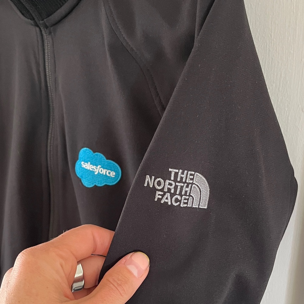 The North Face Soft Shell Jacket Women's Small Black Salesforce
